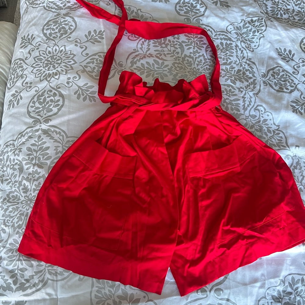 Never worn red skort